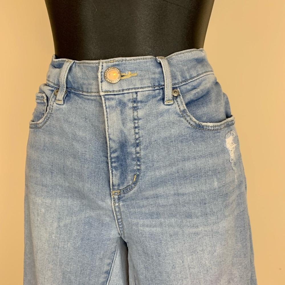 LOFT crop 32” waist jeans , “modern skinny crop “ - Picture 2 of 9